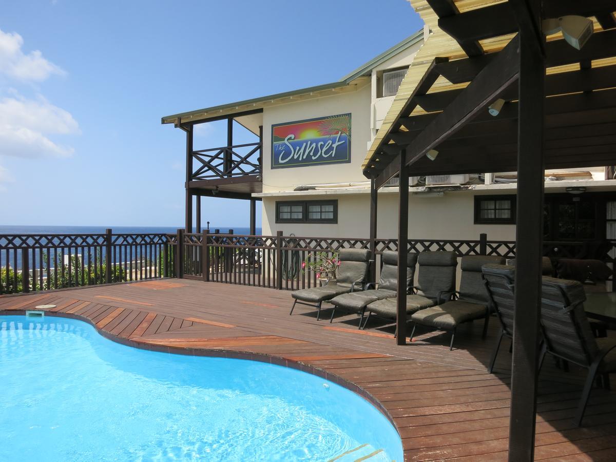 The Sunset Hotel Flying Fish Cove Exterior foto